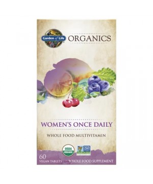 Organics Women's Once daily Multi - 60-tablet